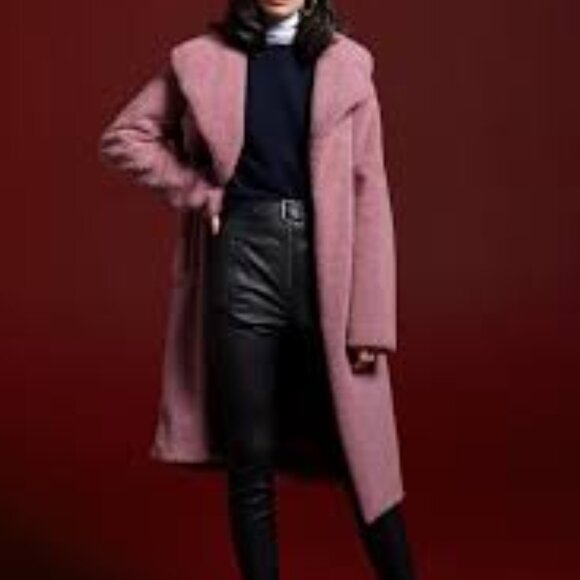 A.L.C. Caron Faux Shearling Coat - Picture 1 of 8